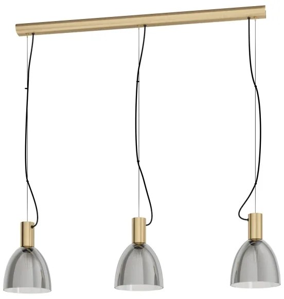 Eglo 99314 - Luster na lanku LEBALIO 3xE27/40W/230V
