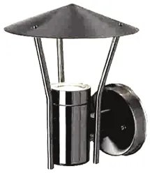 ACA Lighting Záhradné nástenné svietidlo CAPO HI8161 max. 40W/GU10/IP44