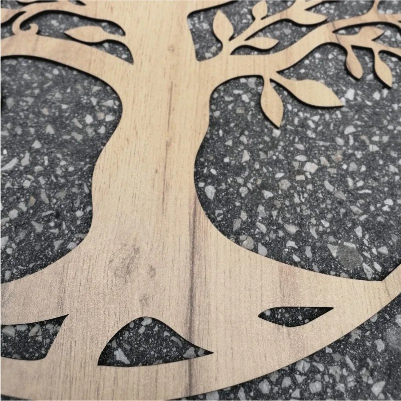 Obraz strom života do obývačky I Drevená nástenná dekorácia I SENTOP FB-HDF0206