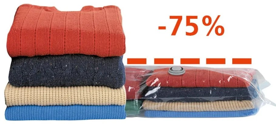 Vákuový organizér Wenko Storage, 105 × 70 cm