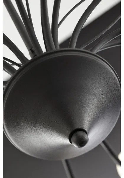 Jupiter 2057 - Luster na reťazi GLORIOSA 15xG9/14W/230V čierny