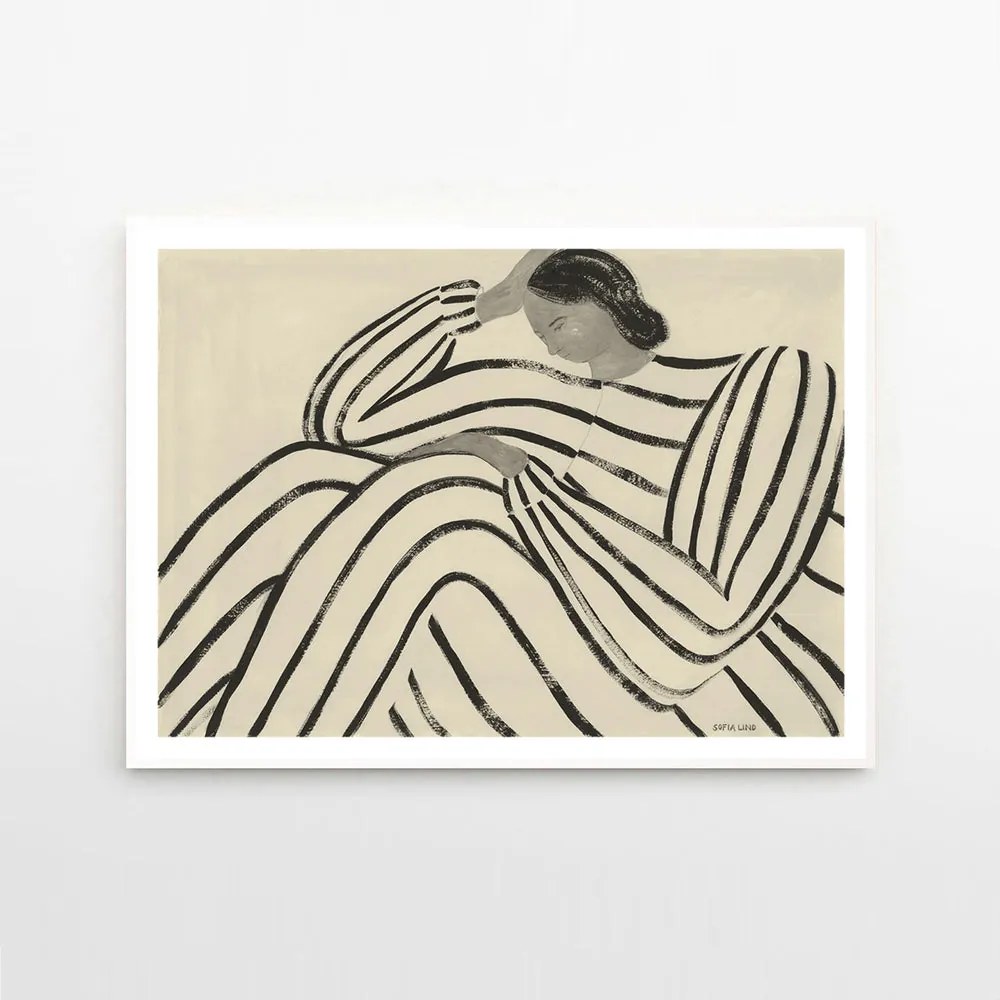 Moikka Plagát Waiting by Sofia Lind 70x100 cm