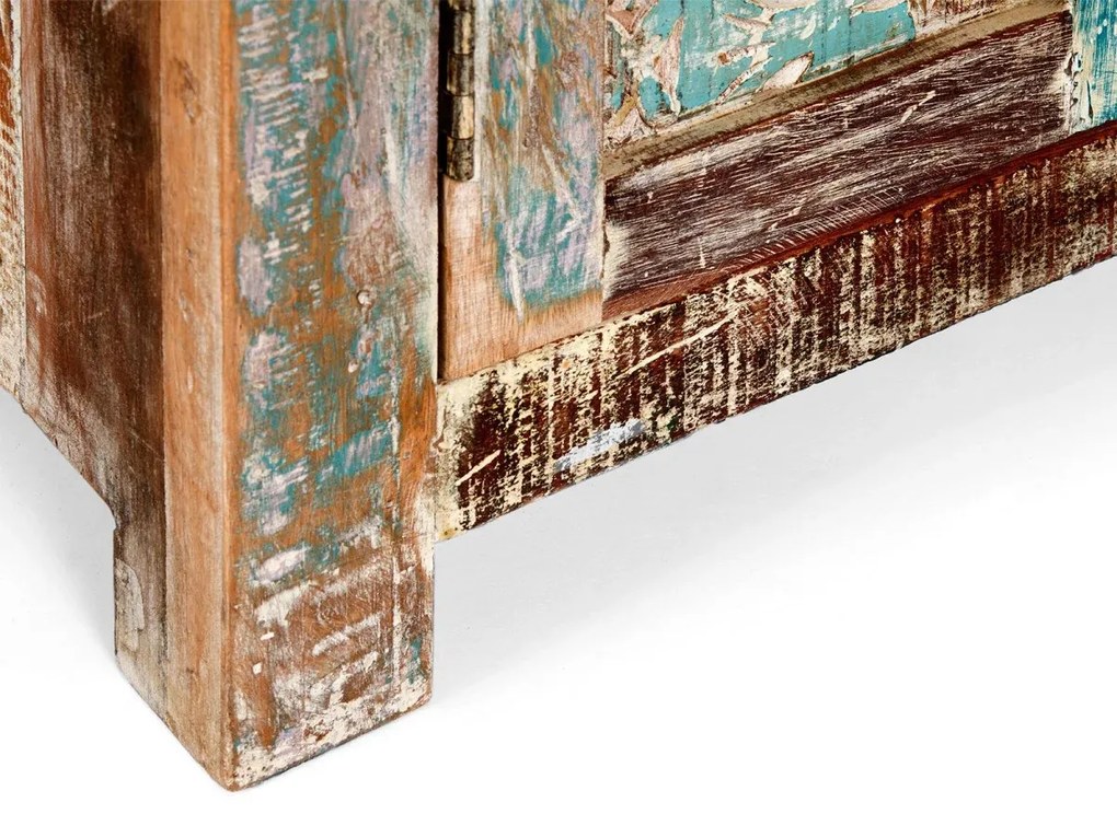 furniture-nabytek.cz - Masívna skrinka pod umývadlo Blue Lagoon z mangového dreva, lakovaná, farebná – 70×40×61 cm