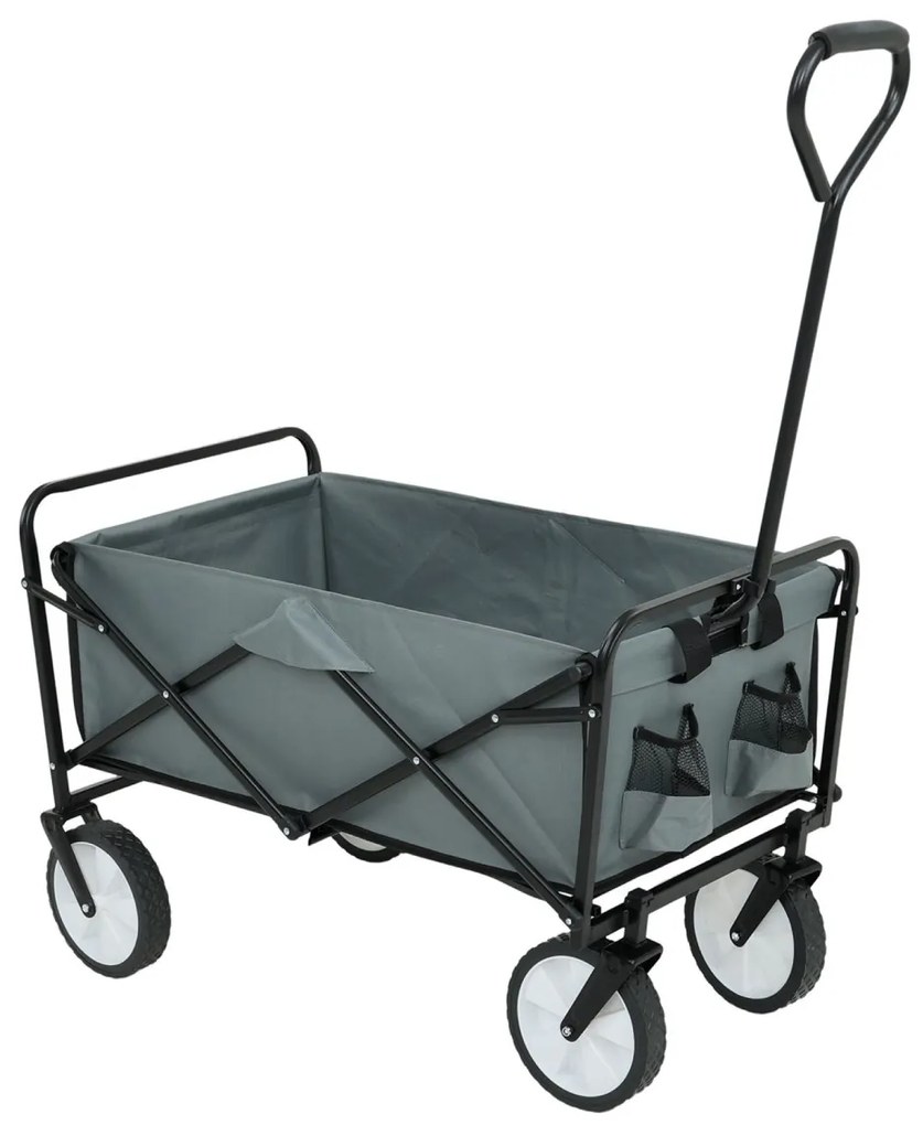 Záhradný vozík TYRS 145L sivý