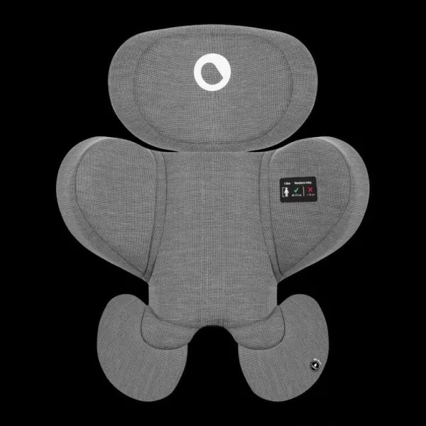 Lionelo - Autosedačka so základňou otočná HARMONY i-Size 40-150 cm šedá