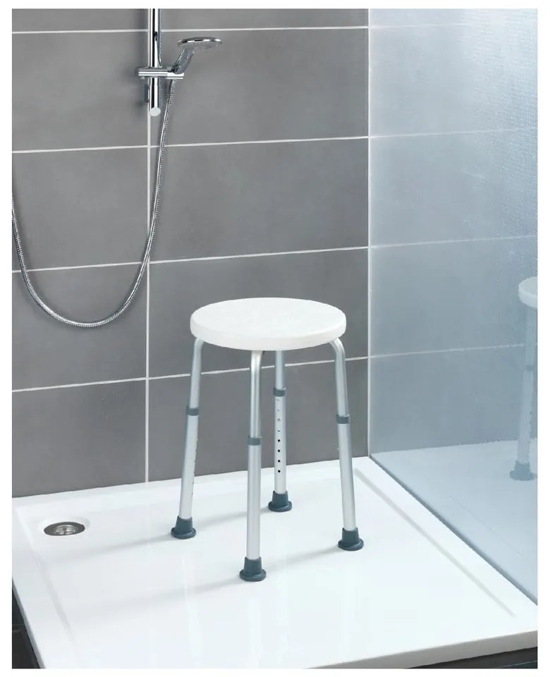 Stolička do vane či sprchy Wenko Bath/Shower Stool, 45 × 45 cm