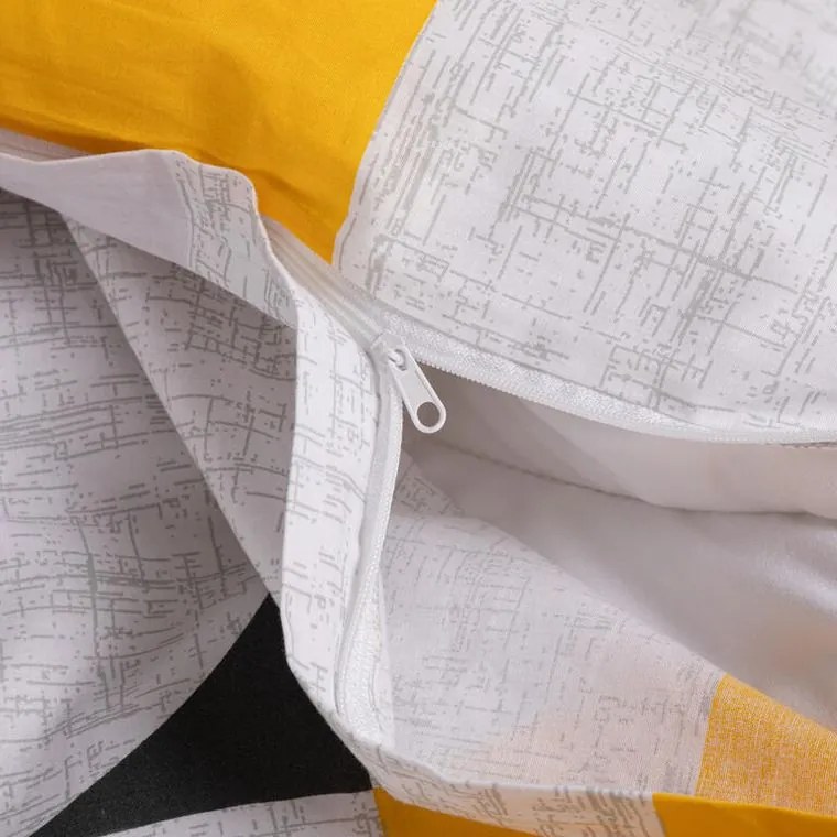 Bavlnené renforcé posteľné obliečky GEOMETRIES