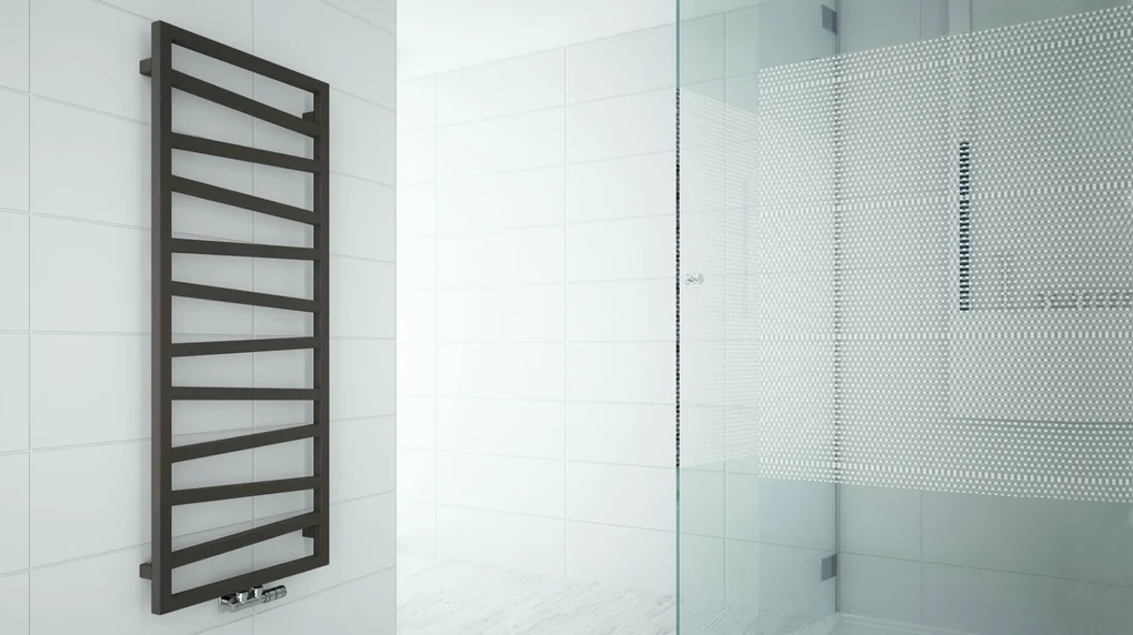 Terma Zigzag 1070x500 kombinovaný radiátor RAL9016 Z8