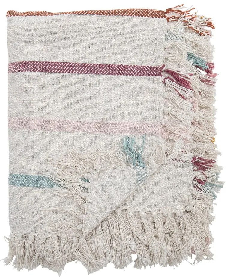 Krémová detská deka 130x160 cm Frey – Bloomingville Mini