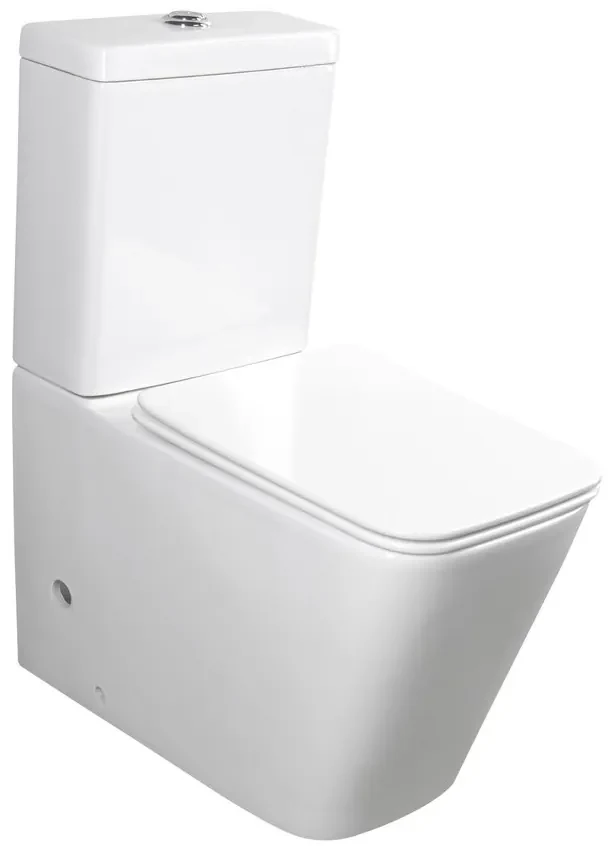 Sapho Sapho, PORTO WC kombi misa s nádržkou Rimless , spodný/zadný odpad, PC102WR