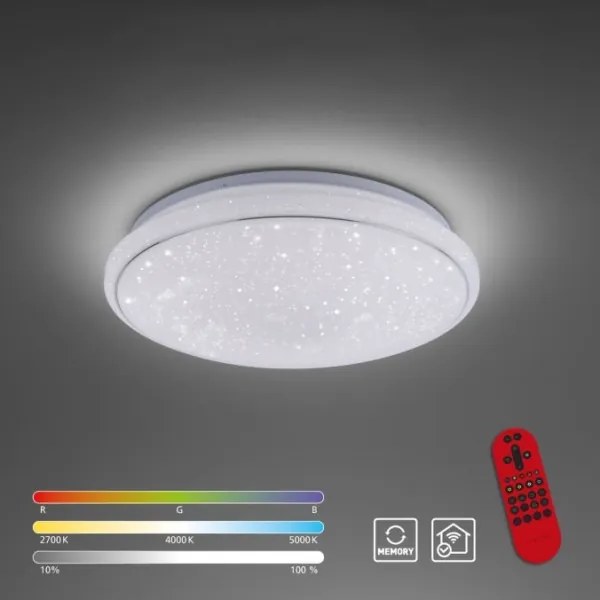 Leuchten Direkt 14743-16 - LED RGB Stmievateľné svietidlo JUPI LED/28W/230V + DO