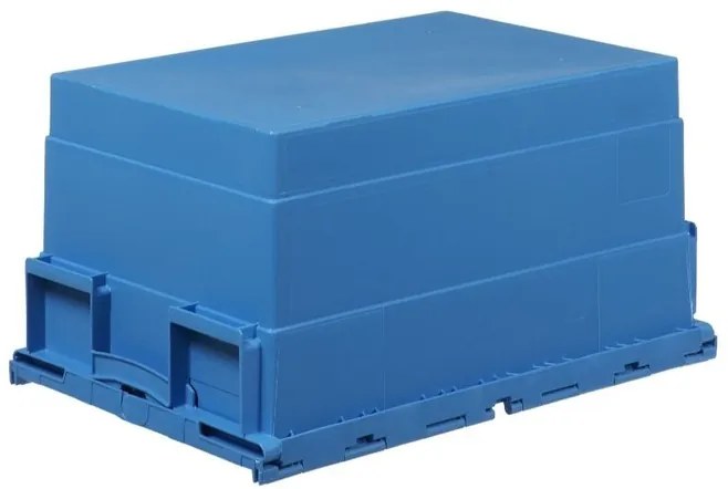 Schoeller Allibert Zasúvacia prepravka s vekom INTEGRA, 600 x 400 x 250 mm