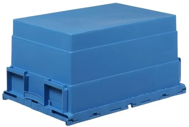 Schoeller Allibert Zasúvacia prepravka s vekom INTEGRA, 600 x 400 x 250 mm