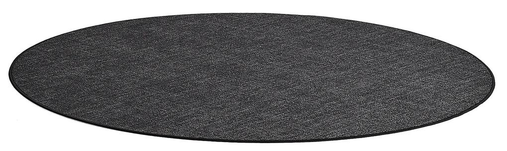 Okrúhly koberec MELVIN, Ø 2500 mm, tmavošedý