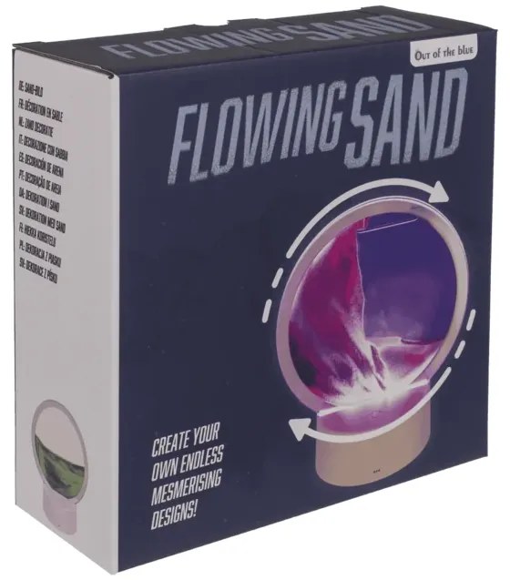 OUT OF THE BLUE KG LED pohyblivý obraz z piesku - Zelená