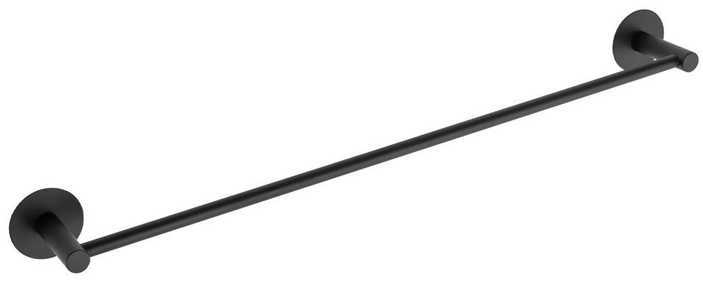 Tutumi Rea, kúpeľňový držiak na uteráky 60cm 3M 322221A, čierna matná, REA-77029