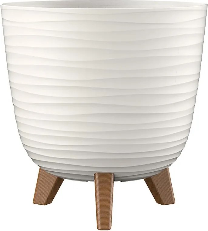 Kvetináč ALW25 25x24 biela