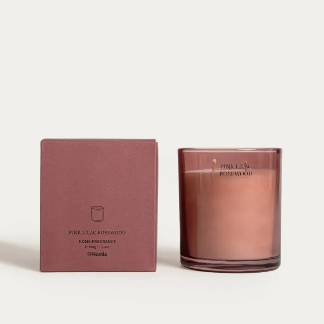 Sviečka ETERNAL Pink Lilac Rosewood 780899