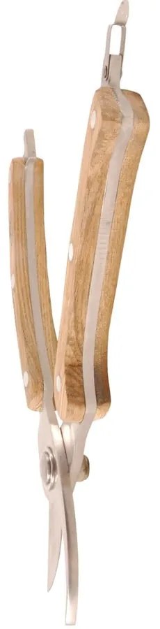 Záhradnícke nožničky z jaseňového dreva Esschert Design Smooth