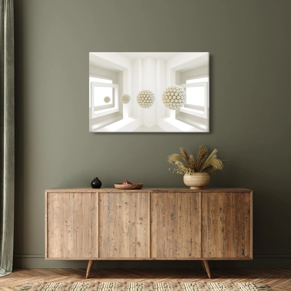 Obraz - Pohľad dovnútra - abstraktné (90x60 cm)