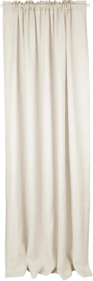 Ľanový záves prírodný 140/300 cm 140 cm