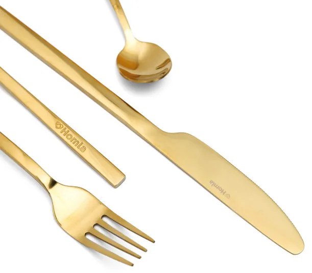 Súprava príborov APERI zlatá ALL 954478