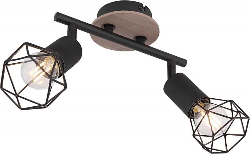 Globo 54802S-2H - Bodové svietidlo XARA 2xE14/40W/230V