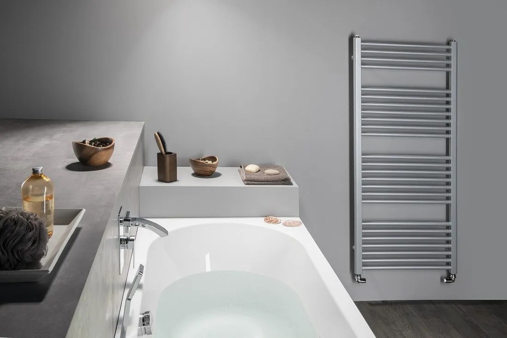 Aqualine, DIRECT Vykurovacie teleso 1320/600, 714 W, strieborná struktura, ILS36E