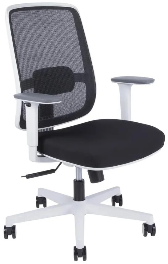OFFICE PRO Kancelárska stolička CANTO WHITE BP čierna