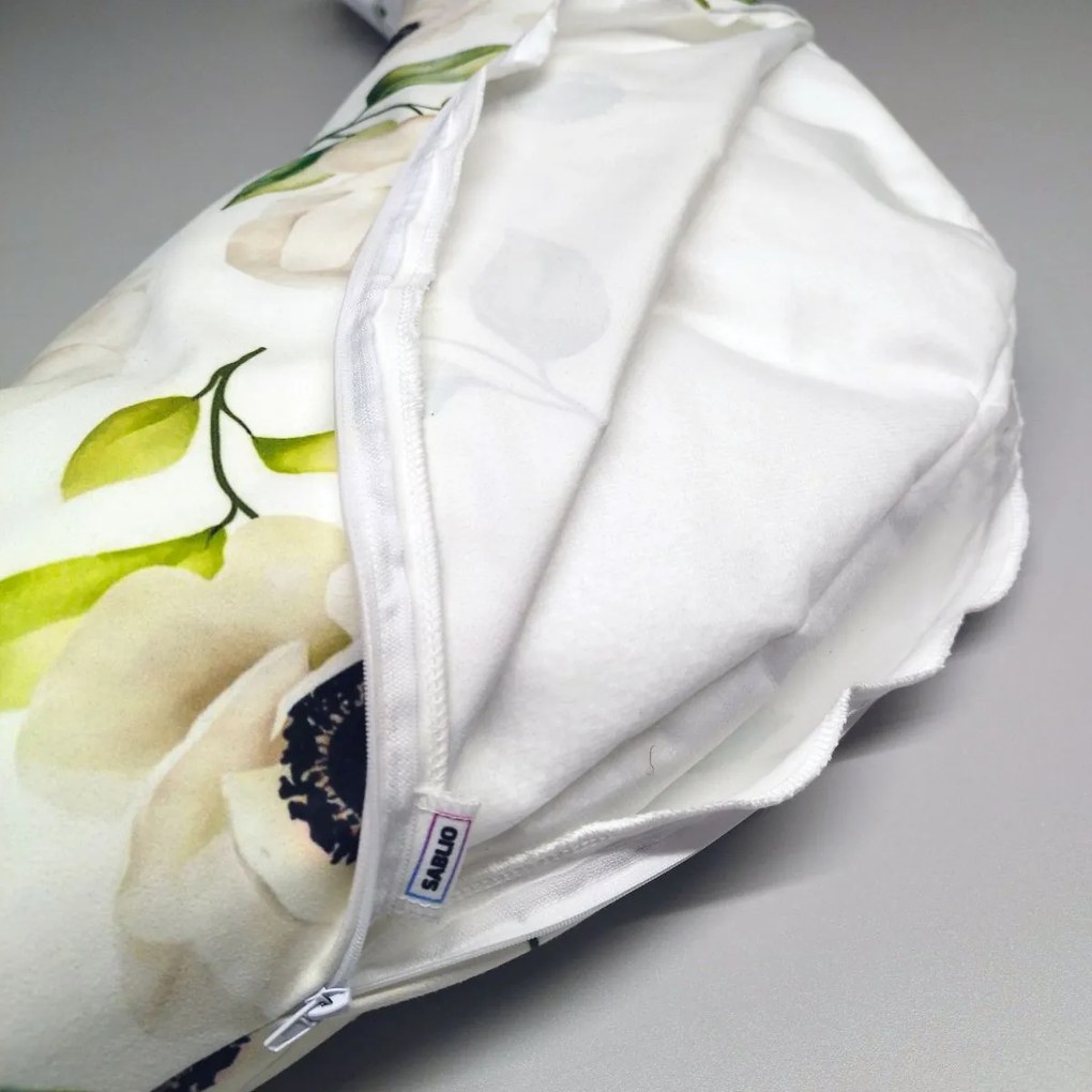 Sablio Tehotenský vankúš Biela orchidea