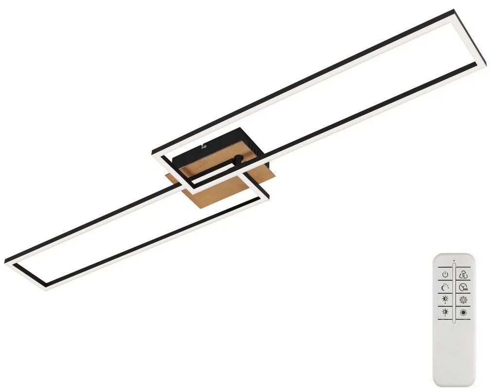 Brilo - LED Stmievateľný prisadený luster FRAME 2xLED/20W/230V 2700-5000 + DO