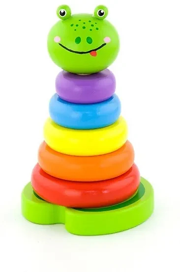 Edukačná pyramída Viga 50258 žabka