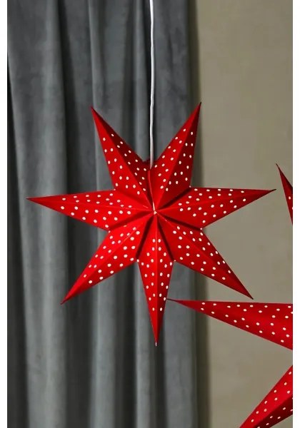 Markslöjd 705608 - LED vianočná dekorácia BLINK LED/0,2W/3xAA, priemer 45 cm, červená