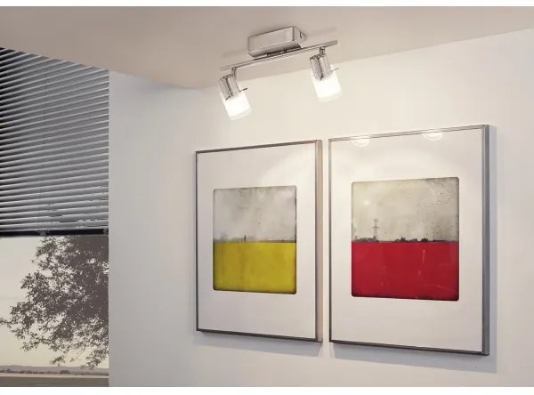 Eglo 93702 - LED bodové svietidlo ORVIETO 1 2xLED/3,3W/230V