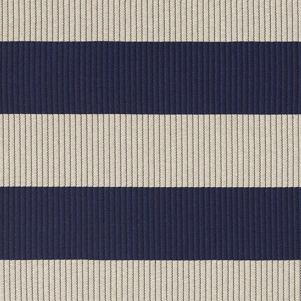 Koberec Big Stripe in/out: Béžovo-modrá 80x200 cm