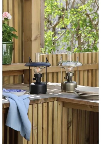 Markslöjd 108893-LED Stmievateľná nabíjacia lampa FANOS LED/2,5W/3,7V 4000 mAh IP44 čierna