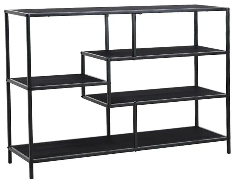 Regál Benton 31333J čierna 5T