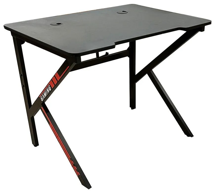 Písací stôl pre hráča Besarion 8769 čierny