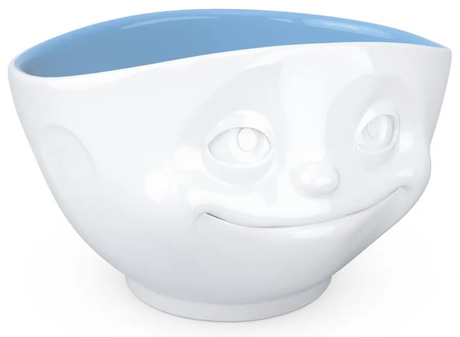Bielo-modrá porcelánová zamilovaná miska 58products