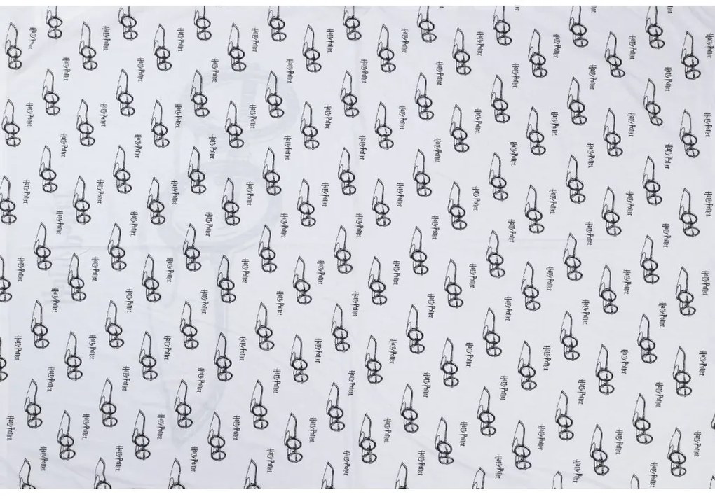 Svietiace obliečky HARRY POTTER VISION biele Rozmer obliečky: 70 x 90 cm | 140 x 200 cm