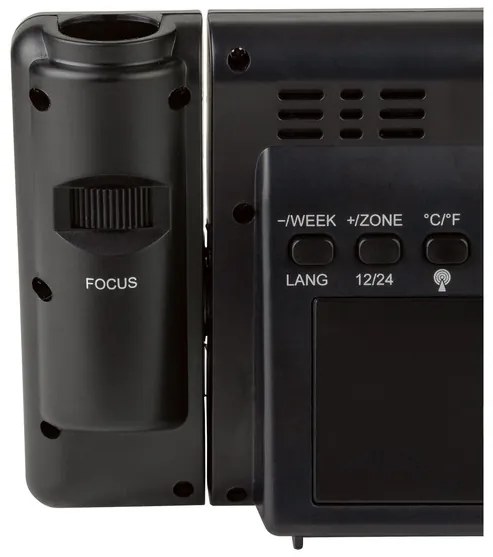AURIOL® Rádiobudík s projekciou SFPW 360 B1 (čierna) (100344113)
