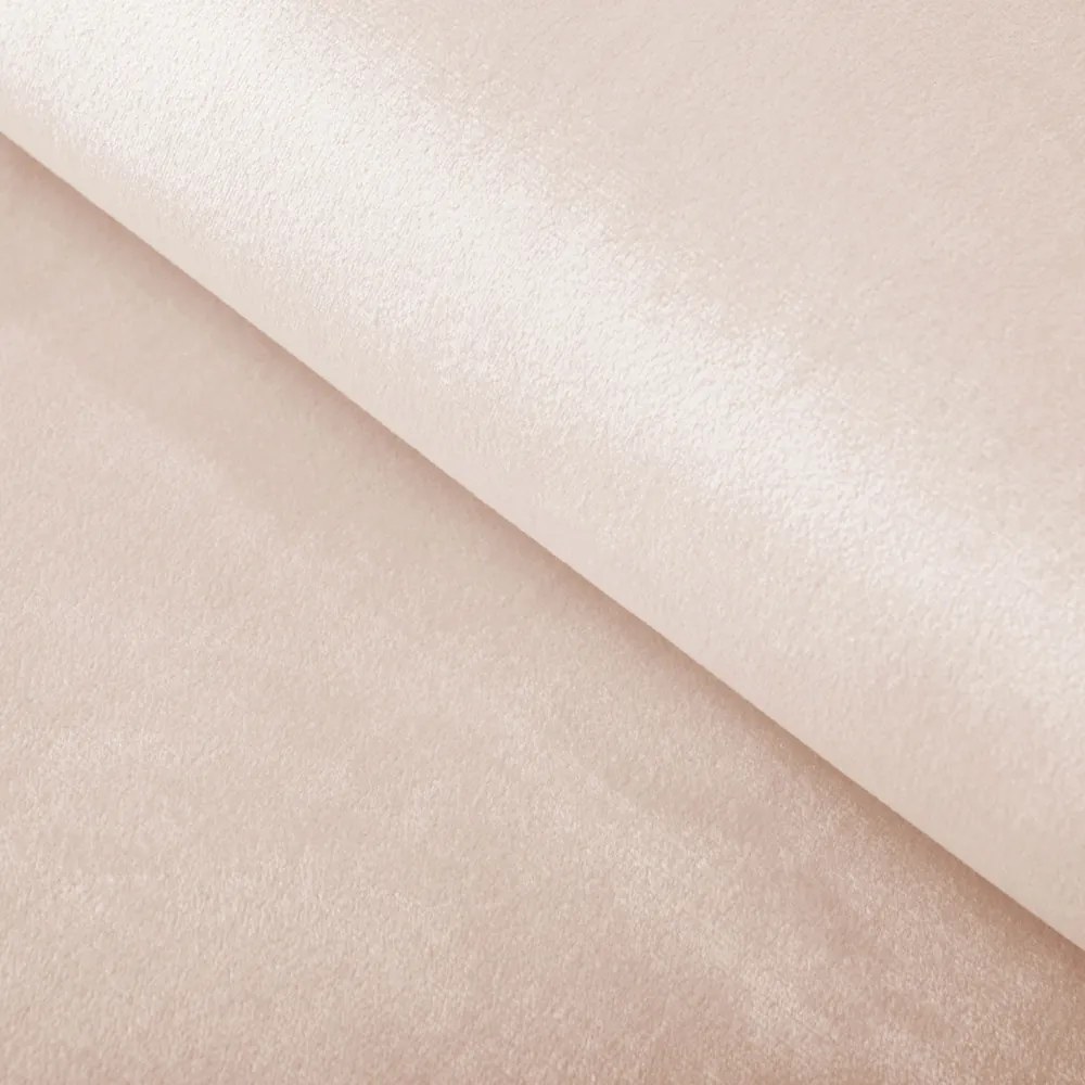 Biante Zamatový okrúhly obrus Velvet Premium SVP-020 Béžový Ø 120 cm