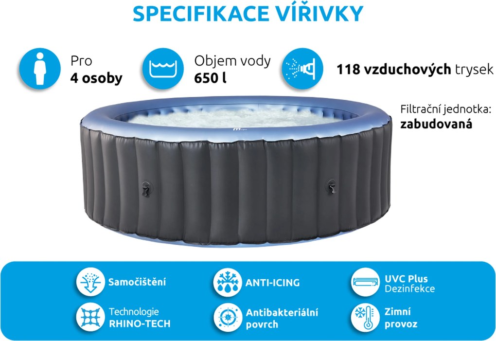Mspa | Vírivý bazén MSPA Bergen C-BE042 | 11400280