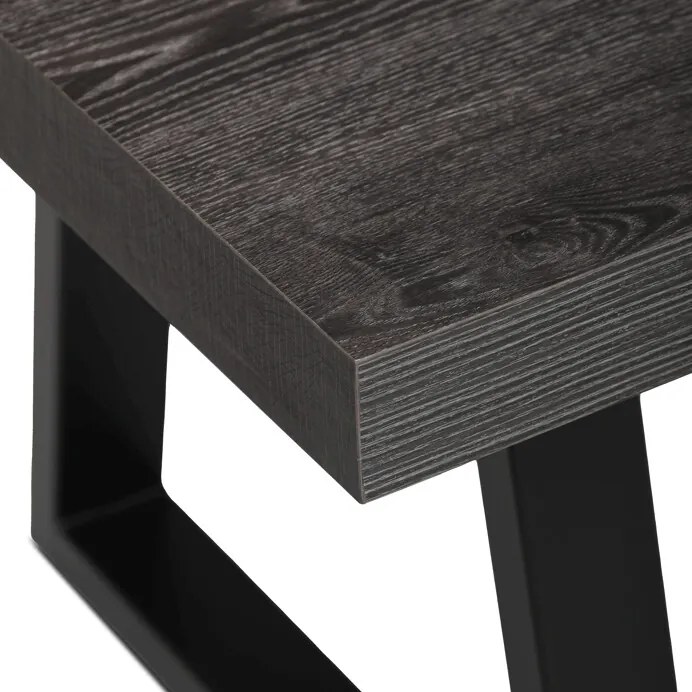 Autronic BONTEC Konferenčný stolík 120x60cm, lamino, sivý dub, CT-R5212 GREY Farba: Šedá