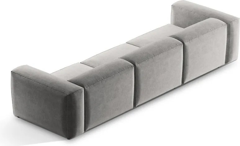 Svetlosivá pohovka 364 cm Bergamo – Cosmopolitan Design