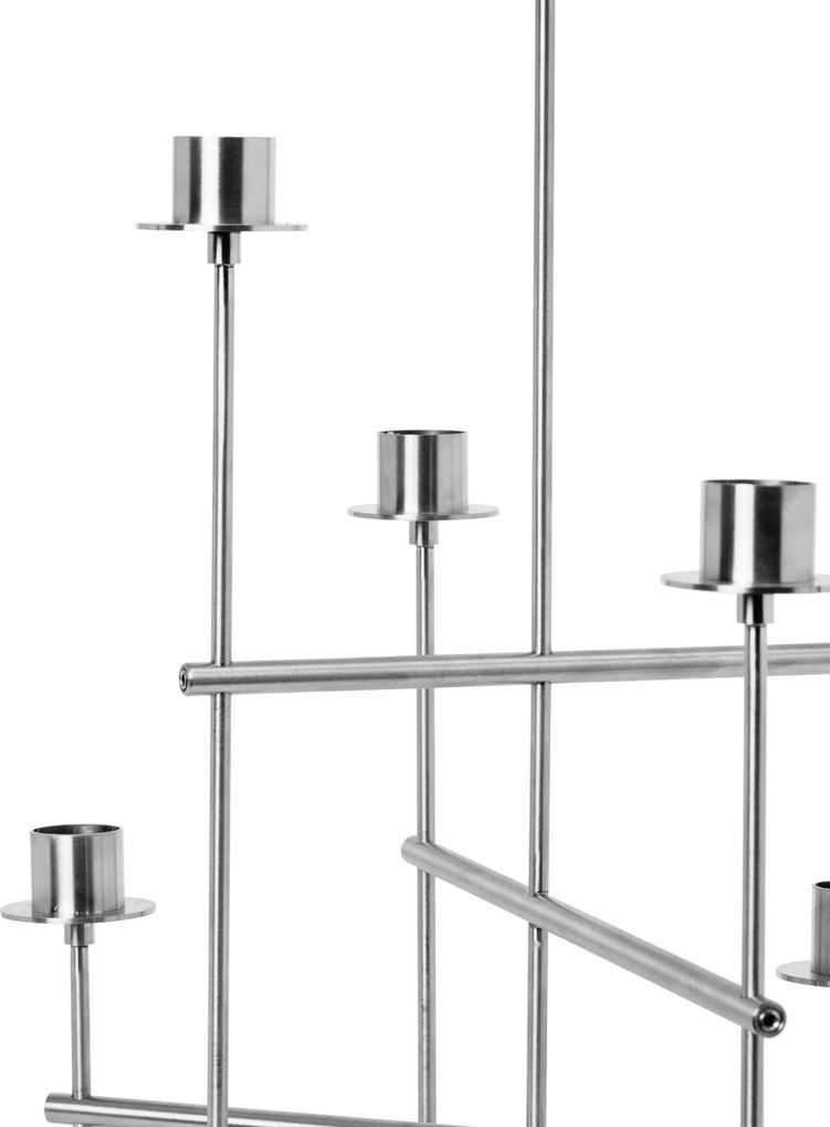 Ferm Living Svietnik Elysia Brushed Stainless Steel