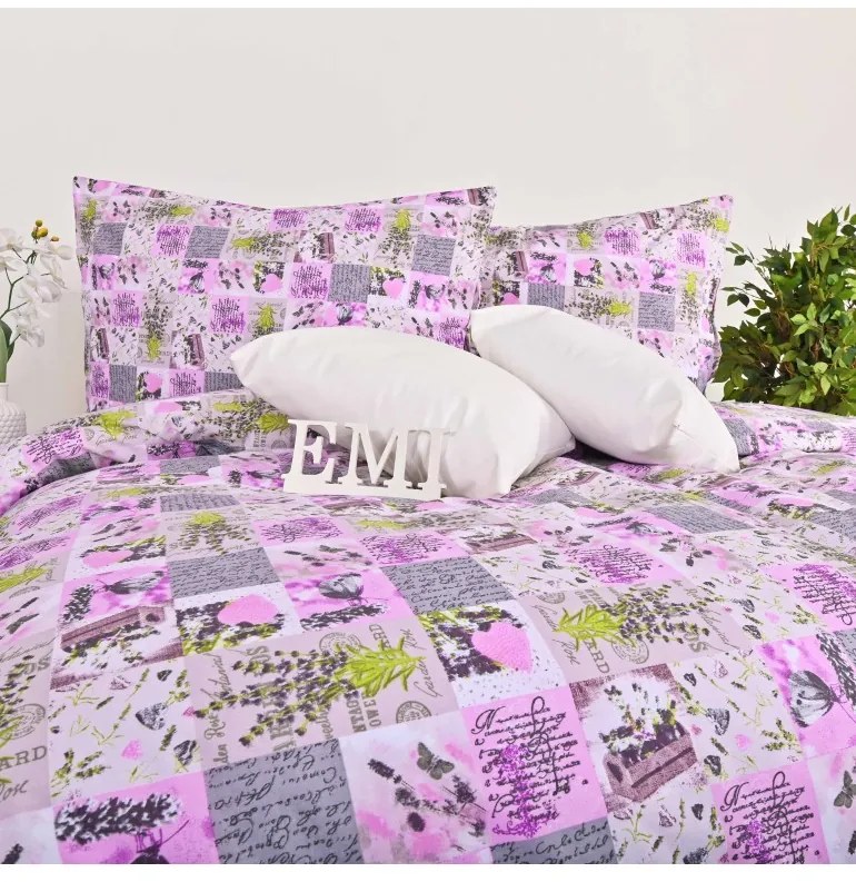 Obliečky bavlnené Amadora EMI, Štandardný set jednolôžko obsahuje 1x 140x200 + 1x 70x90