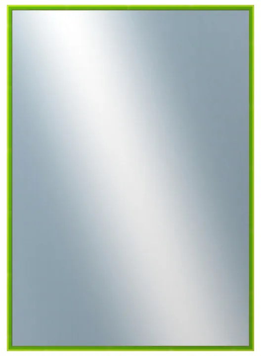 DANTIK - Zrkadlo v rámu, rozmer s rámom 50x70 cm z lišty NIELSEN zelená (7269207)