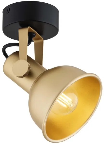 Argon 8248 - Bodové svietidlo LENORA 1xE14/7W/230V zlatá/čierna