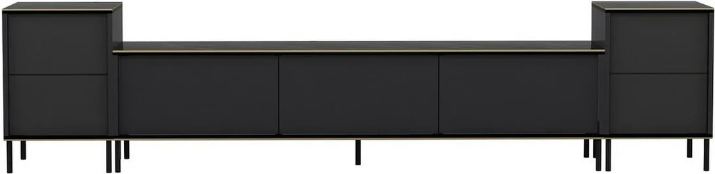 TV stolík s skrinkami Imej Antracit